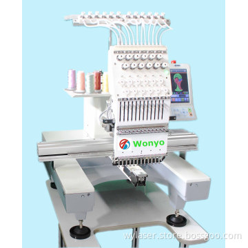 Small Industry Single Head Cap Embroidery Machine with Touch Screen